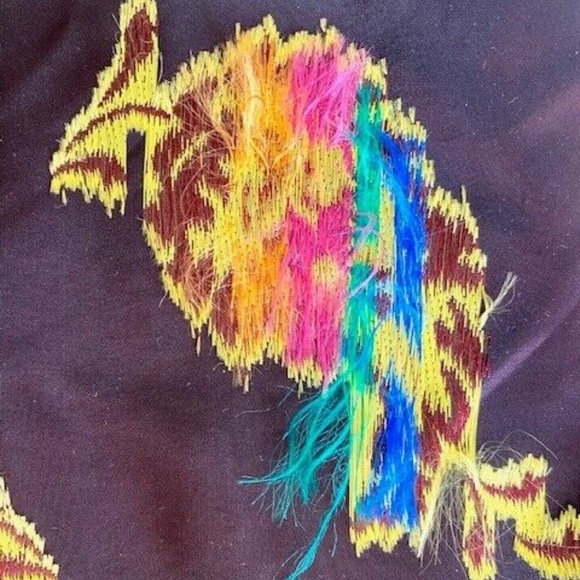 ⭐️sold⭐️Ultra Ozbek Skirt - Eyelash Appliqué & Pockets. - Picture 6 of 10